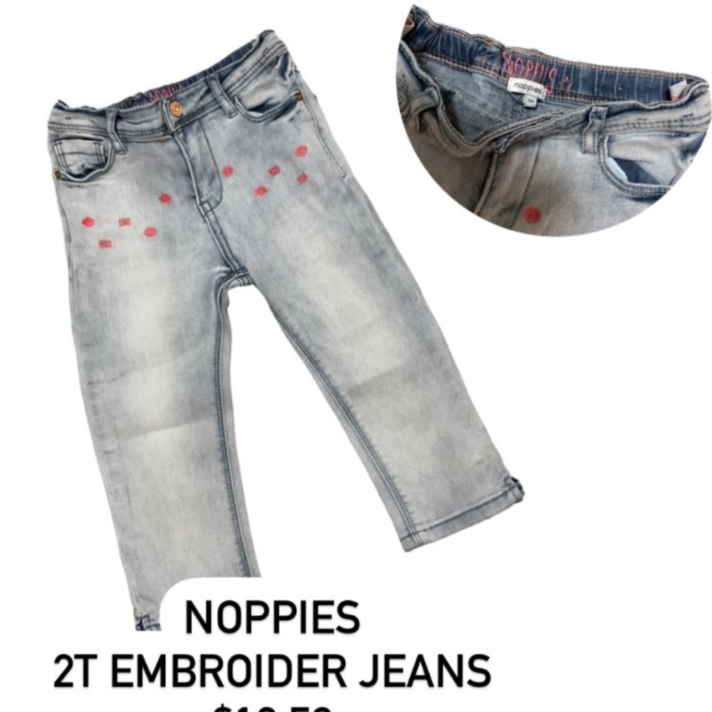 Noppies embroidery jeans